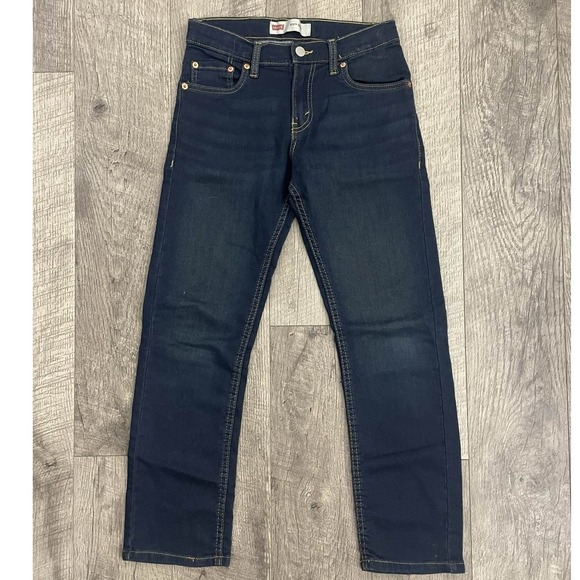 Levi's Other - Levis 511 Slim Boys Jeans Dark Wash‎ Indigo Stretch Size 12 Reg 26x27